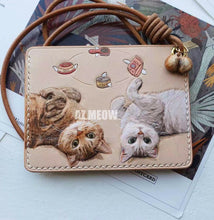 將圖片載入圖庫檢視器 人氣🔥 全手工製作 寵物立體皮革套 (雙寵物) - 暫停製作