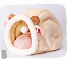 將圖片載入圖庫檢視器 日本人氣!超萌造型保暖寵物睡窩❣