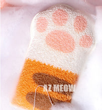 將圖片載入圖庫檢視器 軟綿綿貓爪造型沐浴海綿(一套三款)
